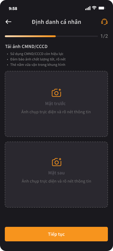 Xác thực CMND/CCCD