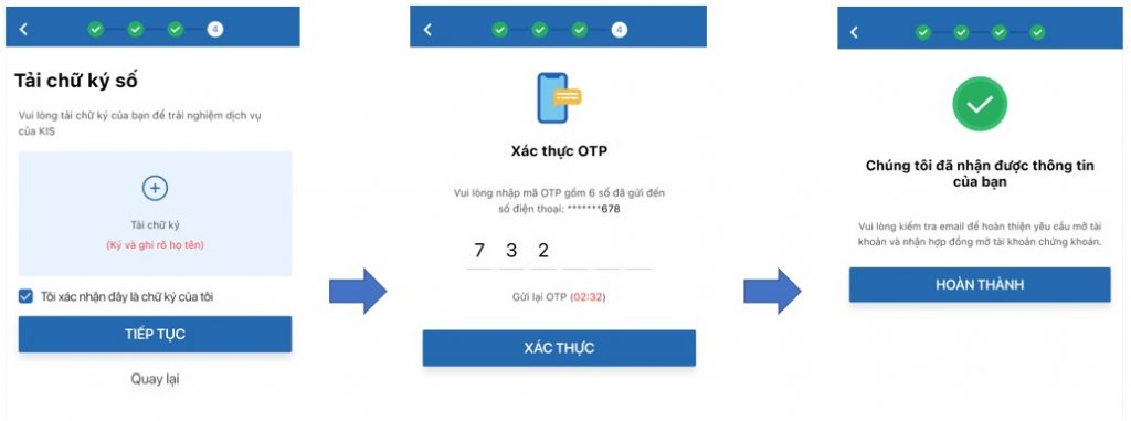 Đăng ký dịch vụ và tài khoản chứng khoán