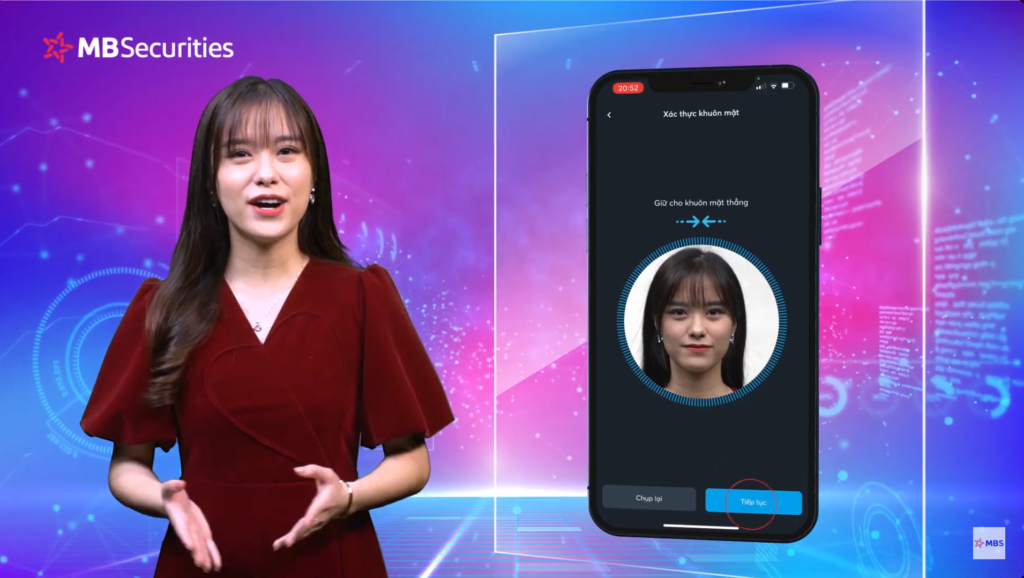 Mở Tài Khoản Chứng Khoán MBS: Hướng Dẫn Chi Tiết và Thông Tin Cần Biết Mới Nhất 2024 29 Tiến hành xác thực eKYC, vậy là hoàn thành mở tài khoản chứng khoán