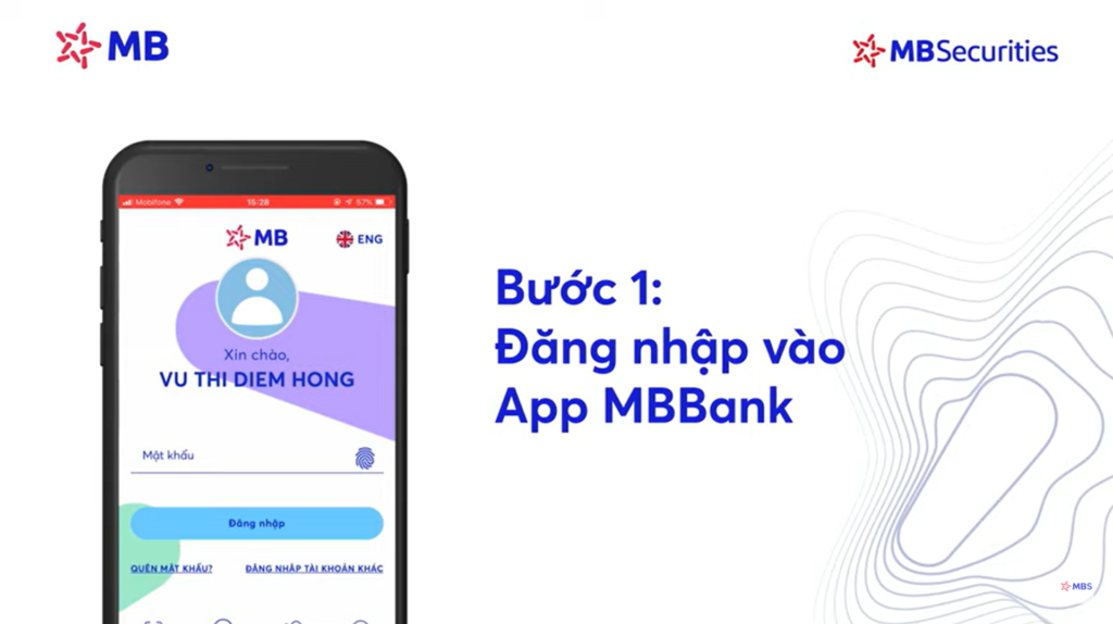 Mở Tài Khoản Chứng Khoán MBS: Hướng Dẫn Chi Tiết và Thông Tin Cần Biết Mới Nhất 2024 30 Đăng nhập vào app MBbank