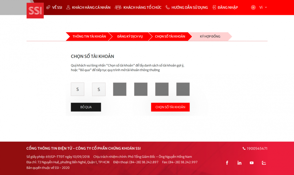 Cách Đăng Kí Mở Tài Khoản Chứng Khoán SSI Tại Nhà Tiện Lợi 100% 2024 40 Lấy số tài khoản