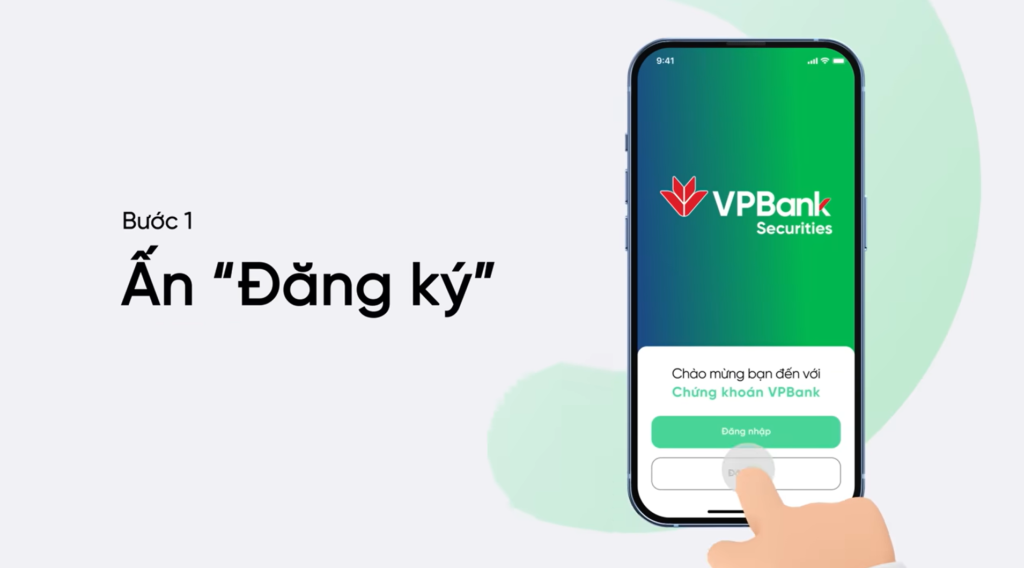 Truy cập ứng dụng NEO Invest >> Chọn Đăng Ký