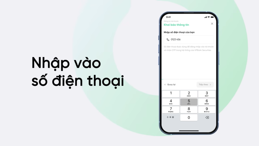 Nhập sđt của bạn
