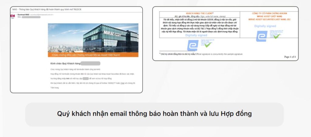 Hướng Dẫn Mở Tài Khoản Chứng Khoán Mirae Asset Online Mới Nhất 2024 24 Ký hợp đồng điện tử