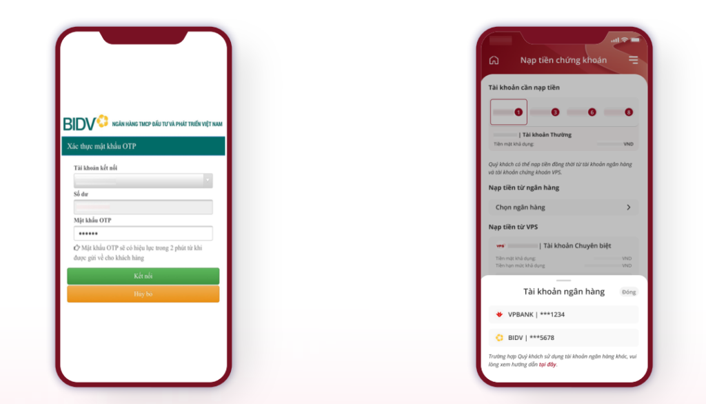 Hướng Dẫn Nạp Tiền Vào Tài Khoản Chứng Khoán VPS Từ Ngân Hàng BIDV Bằng Ứng Dụng Smartone Mới Nhất 2024 14 Tài khoản thanh toán tại BIDV được thêm vào làm Nguồn nạp sau khi giao dịch Thành công.